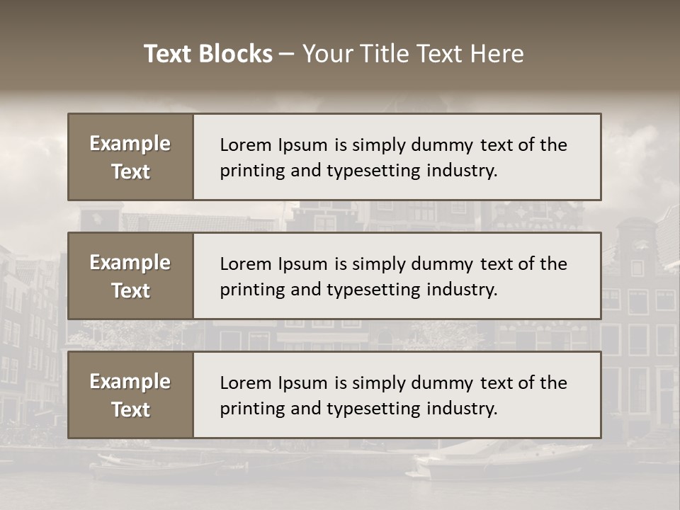 Season Flower Growth PowerPoint Template