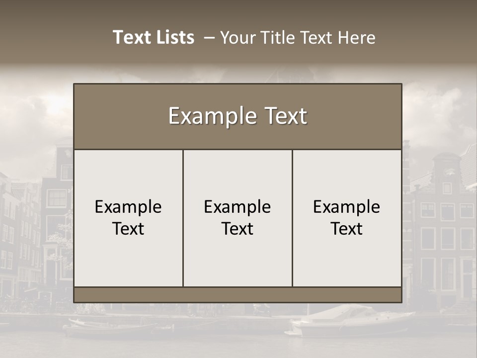 Season Flower Growth PowerPoint Template
