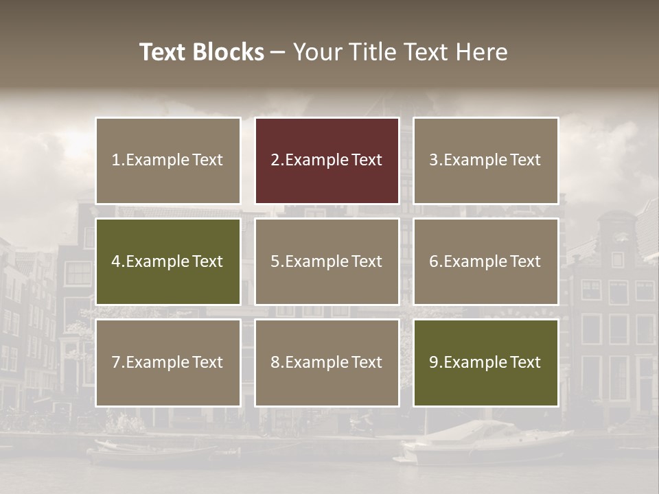 Season Flower Growth PowerPoint Template