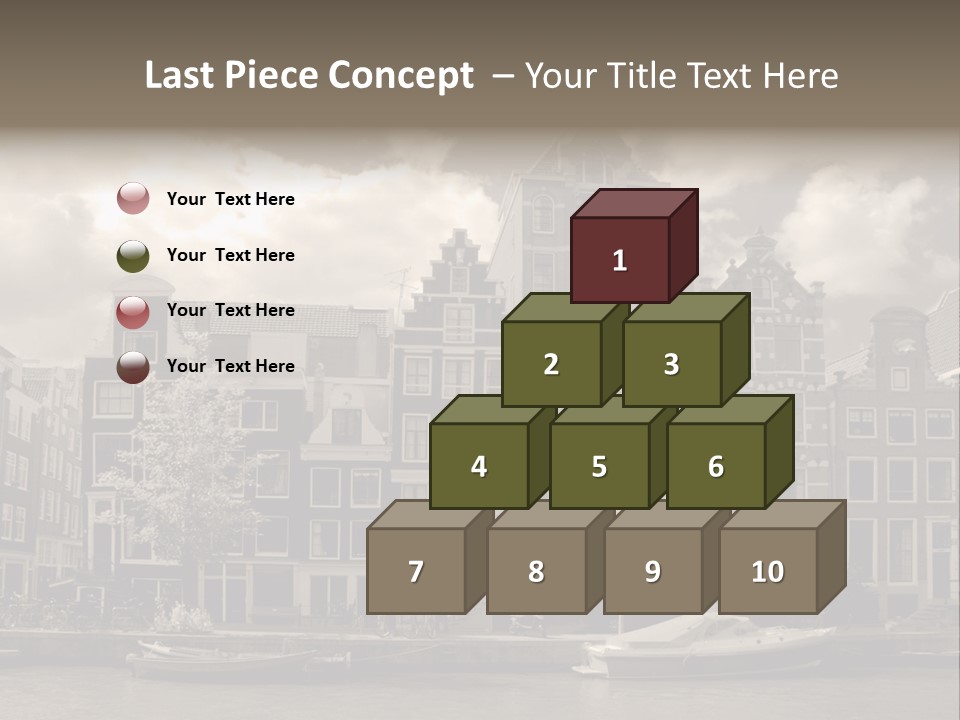 Season Flower Growth PowerPoint Template