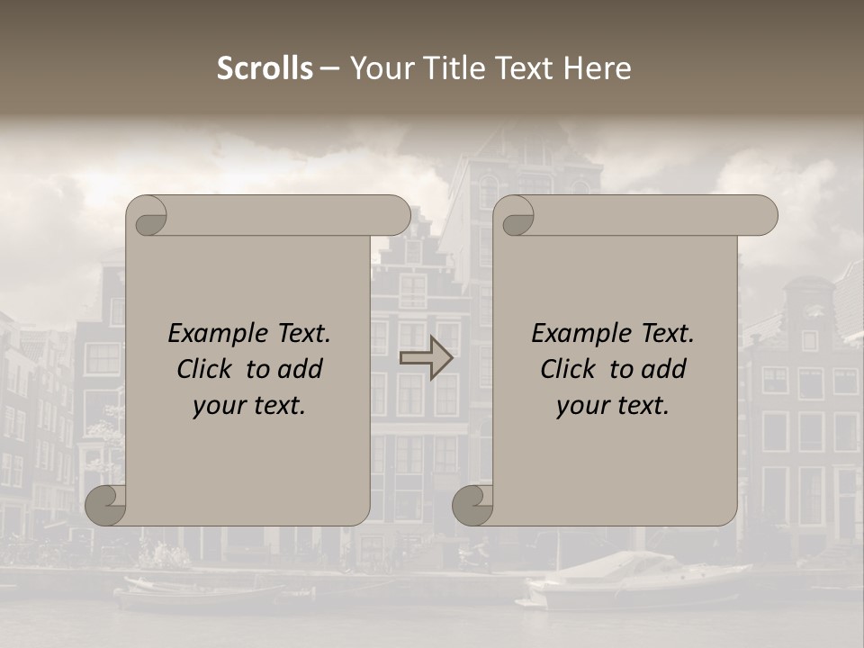 Season Flower Growth PowerPoint Template