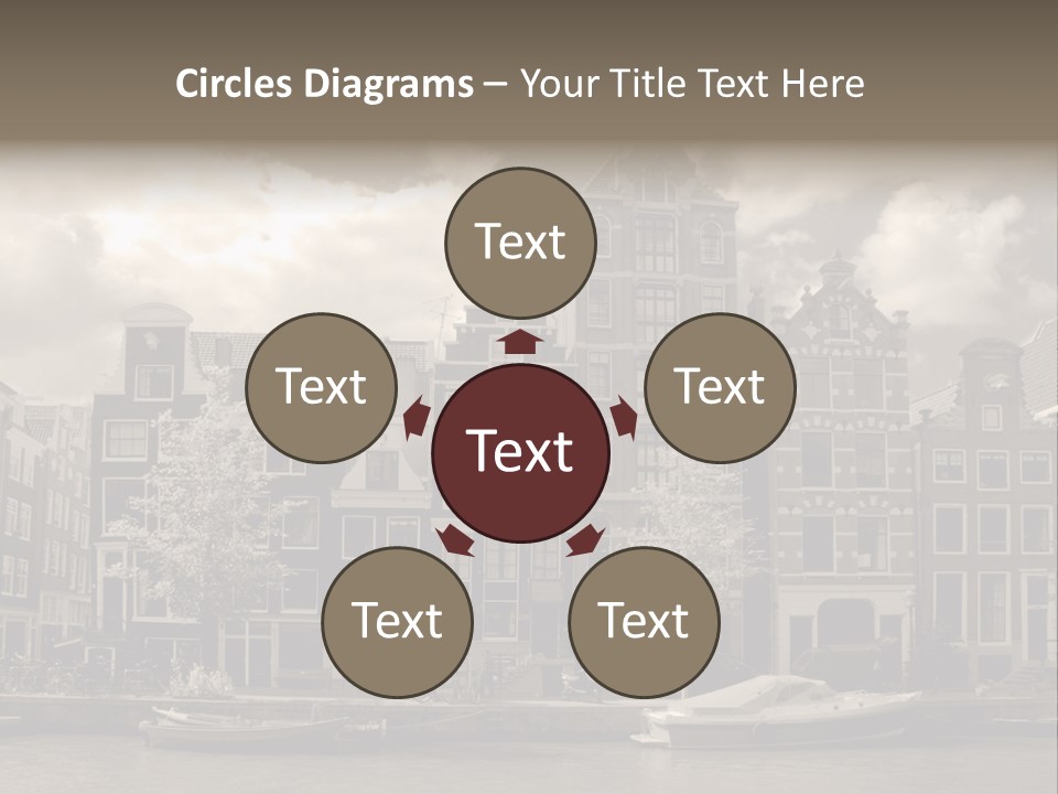 Season Flower Growth PowerPoint Template