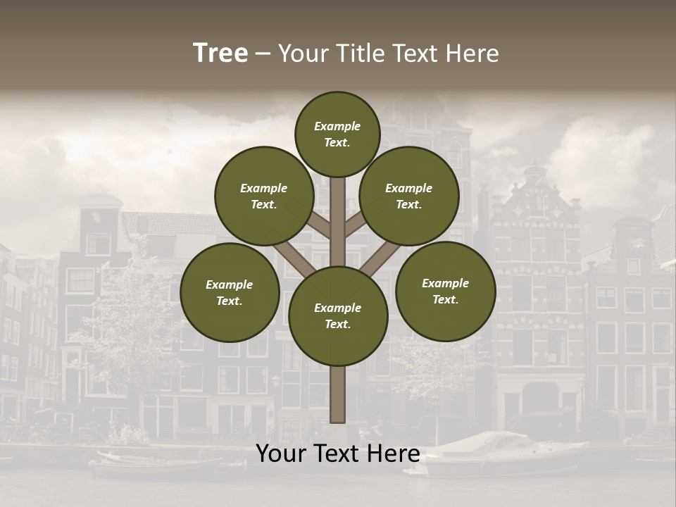 Season Flower Growth PowerPoint Template