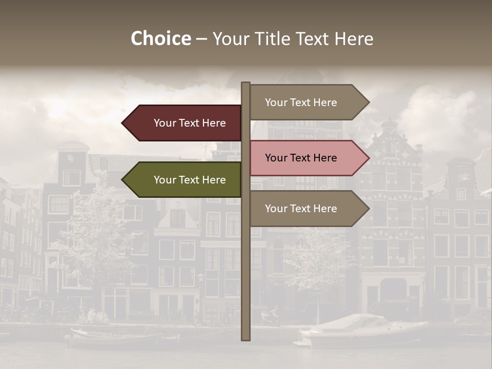 Season Flower Growth PowerPoint Template
