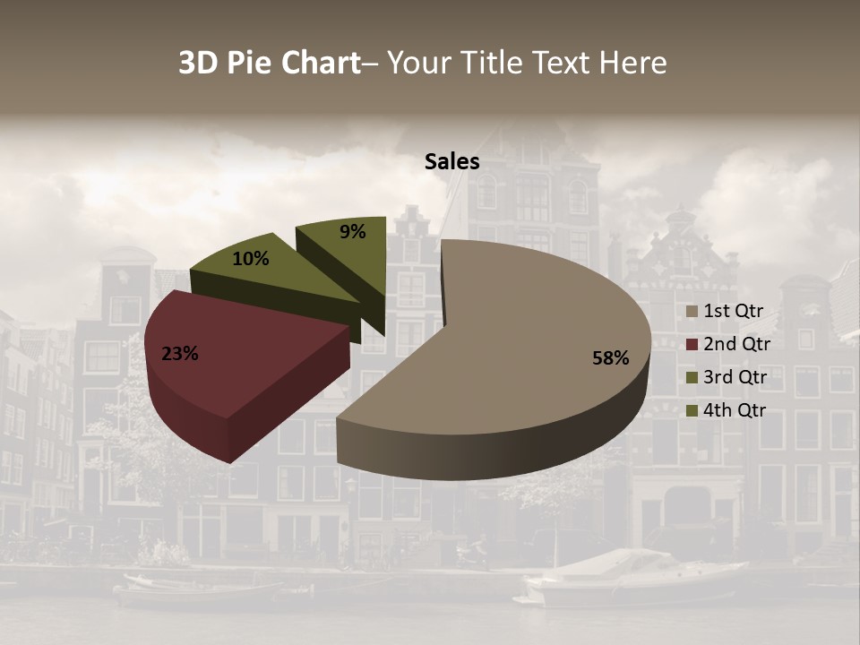 Season Flower Growth PowerPoint Template