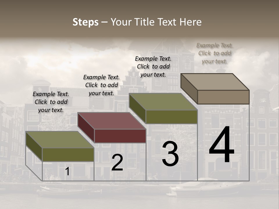 Season Flower Growth PowerPoint Template
