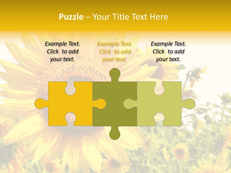 Season Flower Growth PowerPoint Template