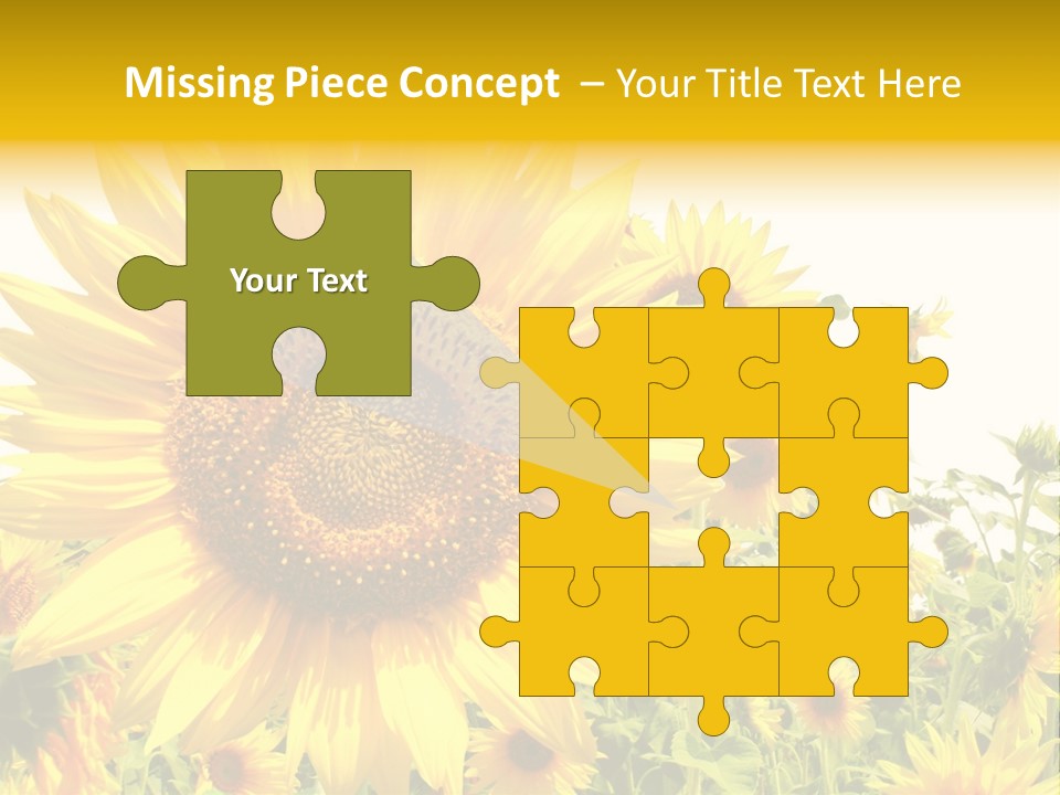 Season Flower Growth PowerPoint Template