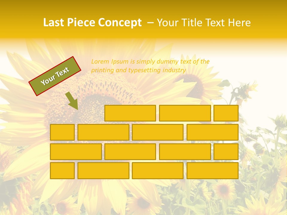 Season Flower Growth PowerPoint Template