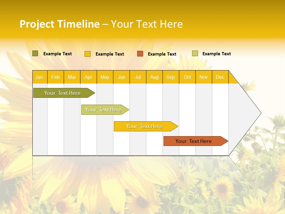 Season Flower Growth PowerPoint Template
