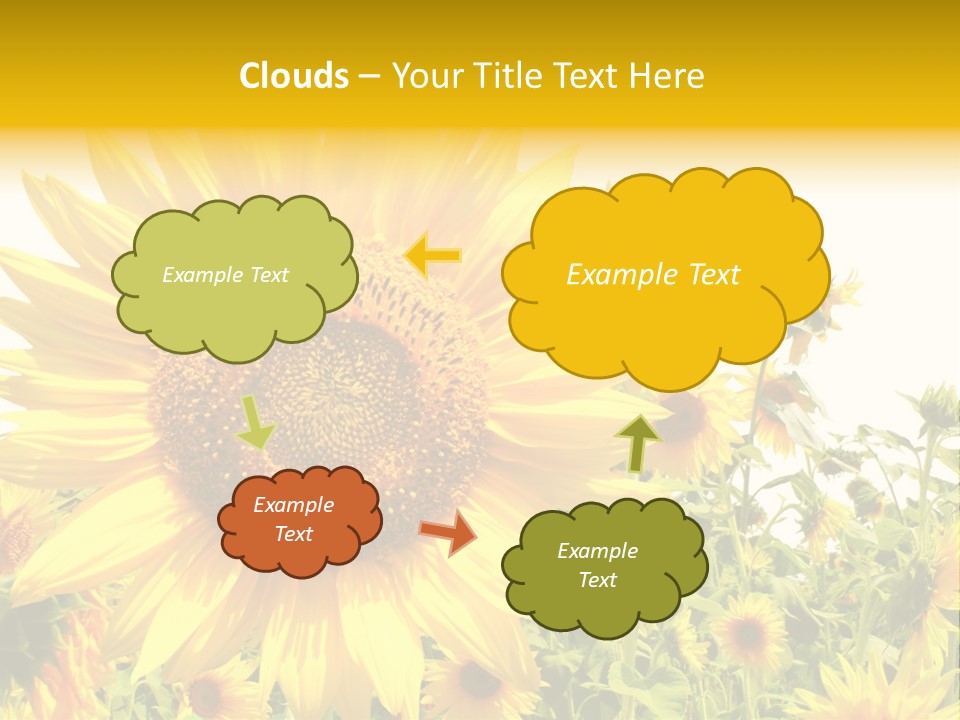 Season Flower Growth PowerPoint Template