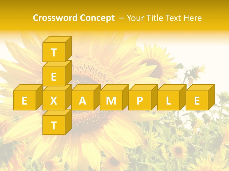 Season Flower Growth PowerPoint Template