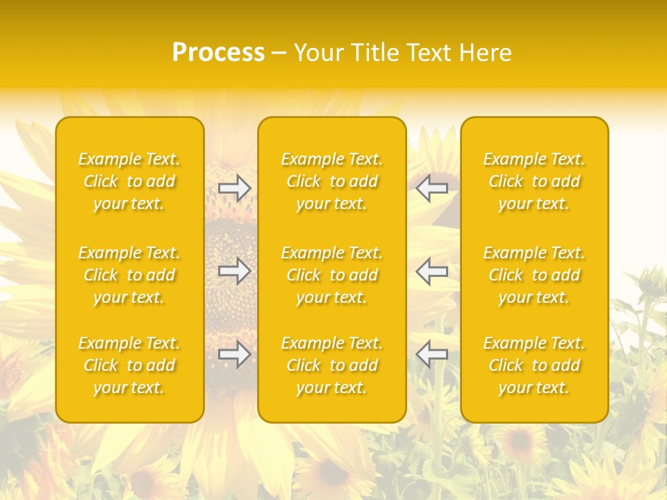 Season Flower Growth PowerPoint Template