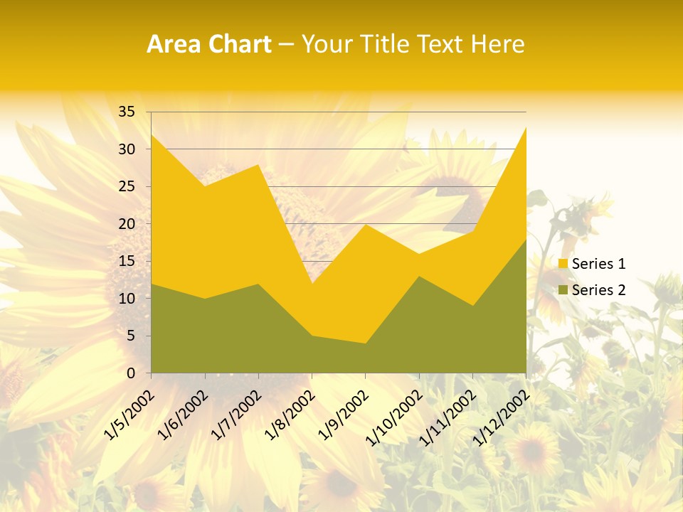 Season Flower Growth PowerPoint Template
