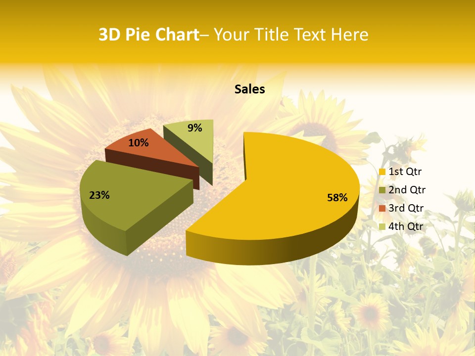 Season Flower Growth PowerPoint Template
