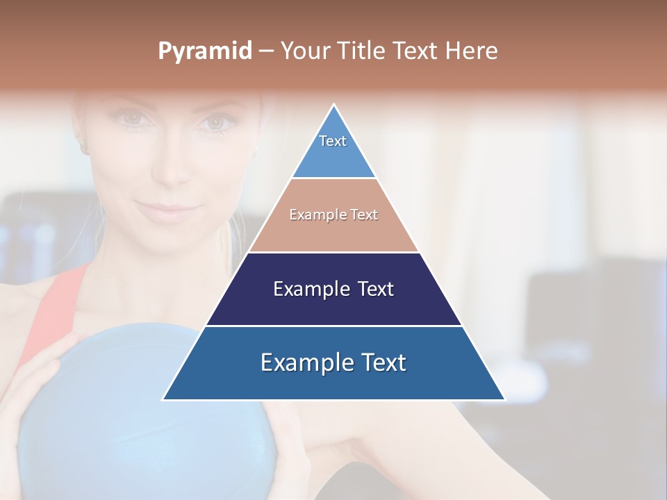 Curls Female Beauty PowerPoint Template