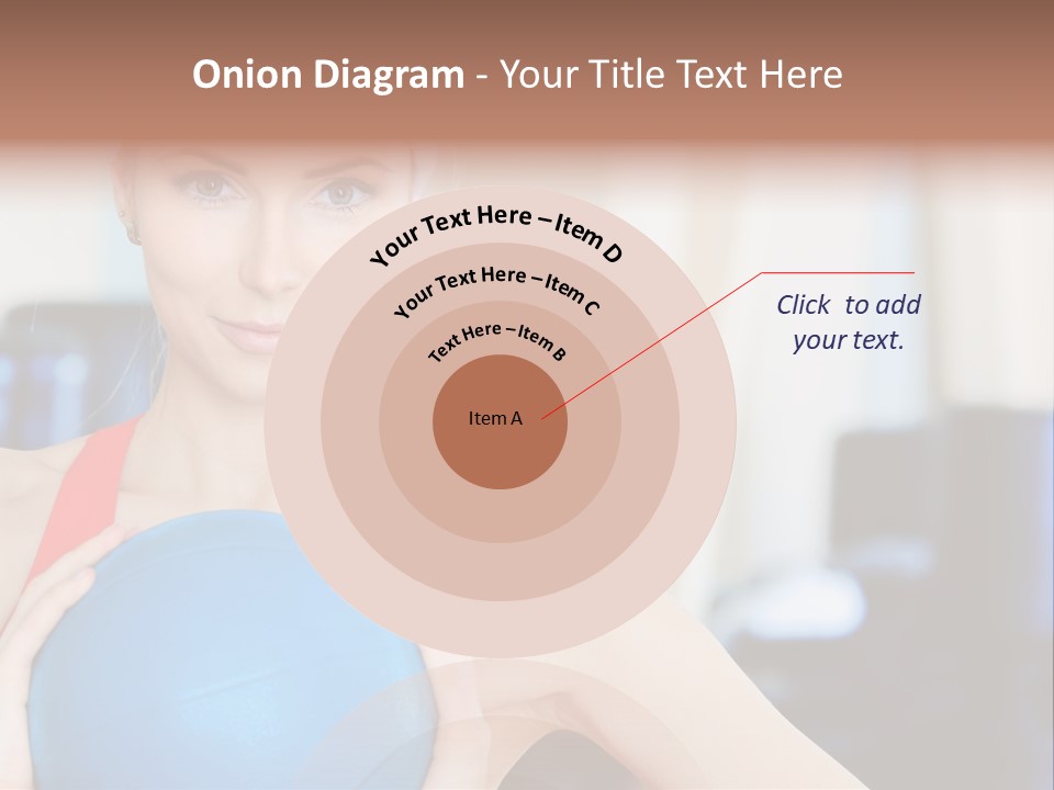 Curls Female Beauty PowerPoint Template