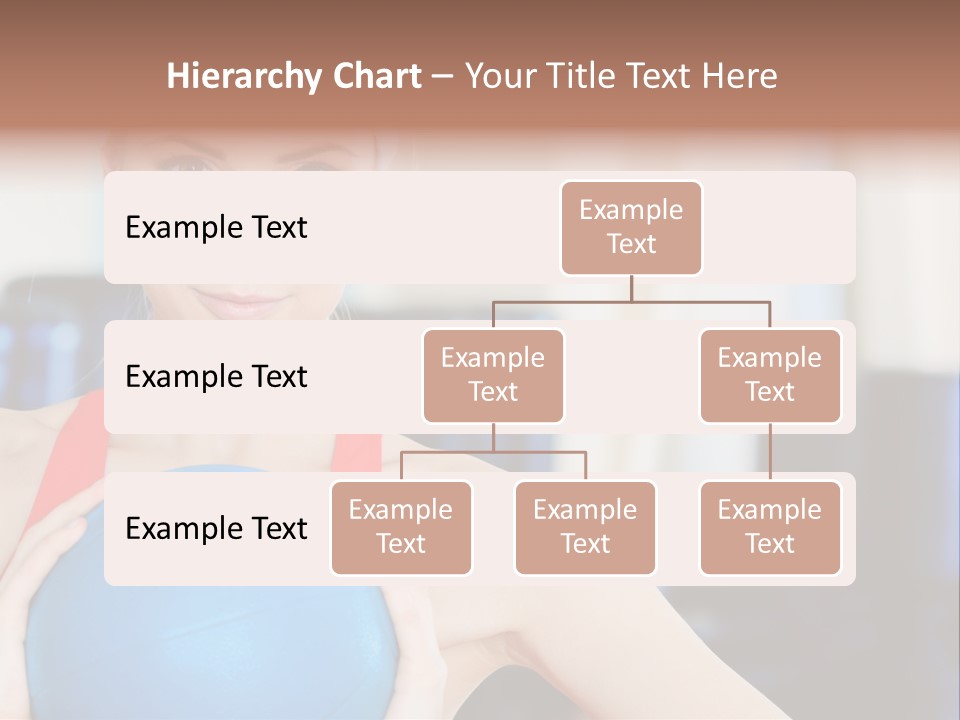 Curls Female Beauty PowerPoint Template