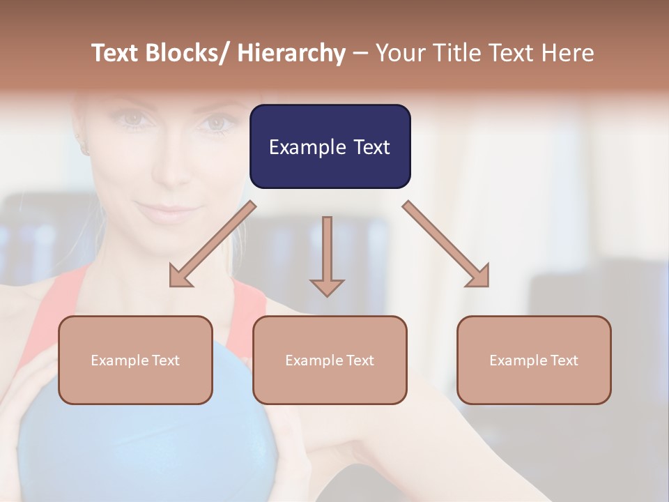 Curls Female Beauty PowerPoint Template