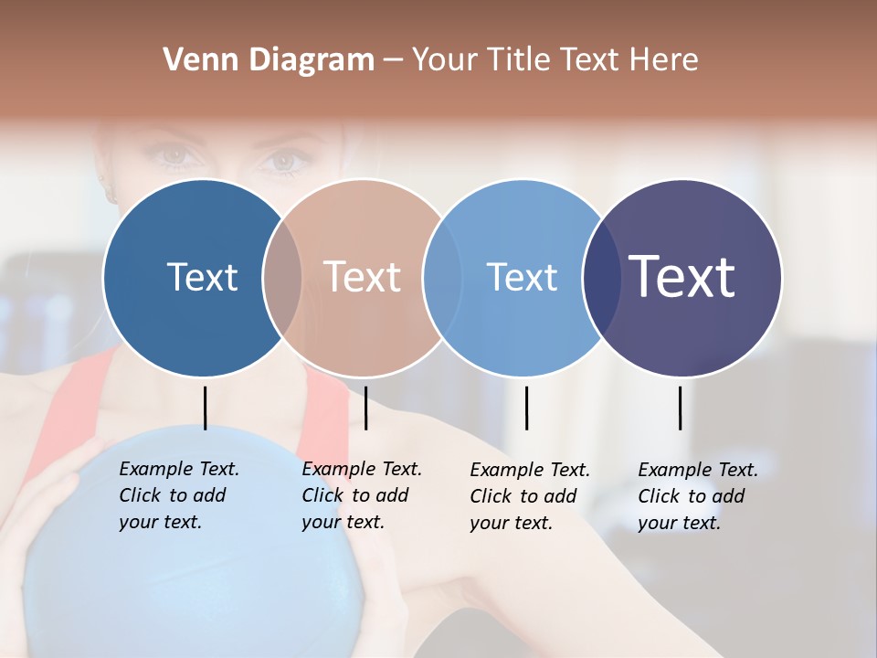 Curls Female Beauty PowerPoint Template