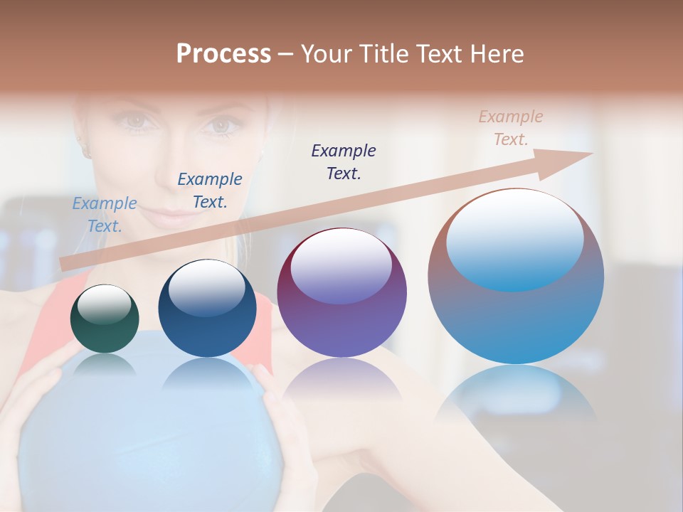 Curls Female Beauty PowerPoint Template