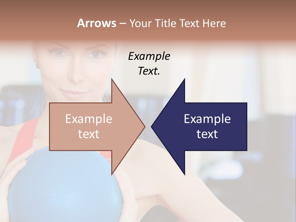 Curls Female Beauty PowerPoint Template