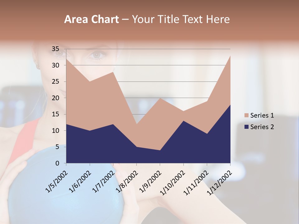 Curls Female Beauty PowerPoint Template