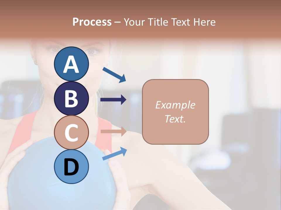 Curls Female Beauty PowerPoint Template