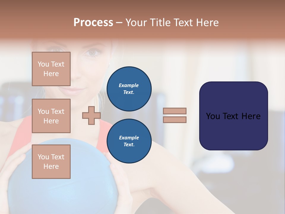 Curls Female Beauty PowerPoint Template