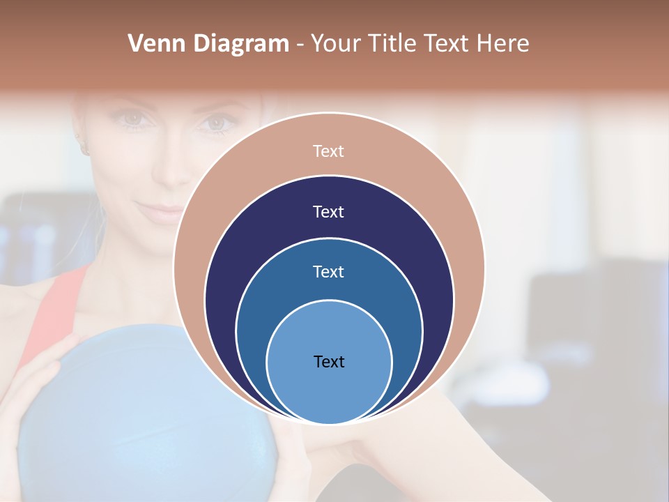 Curls Female Beauty PowerPoint Template