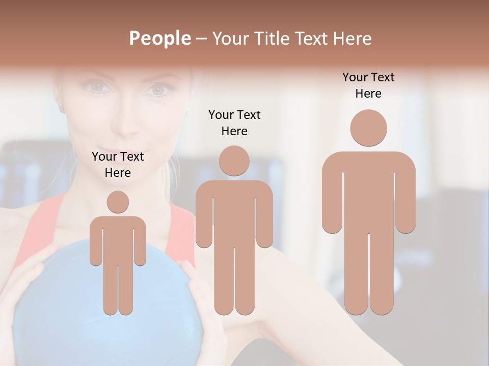 Curls Female Beauty PowerPoint Template