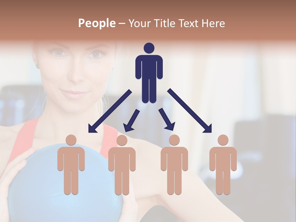 Curls Female Beauty PowerPoint Template