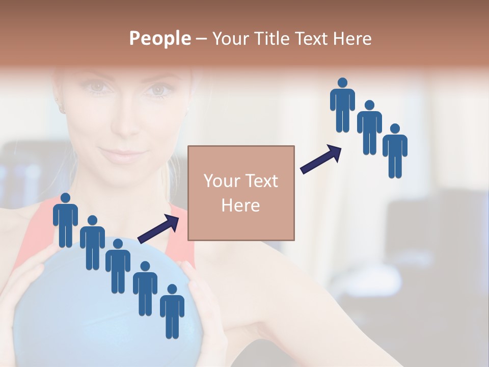 Curls Female Beauty PowerPoint Template