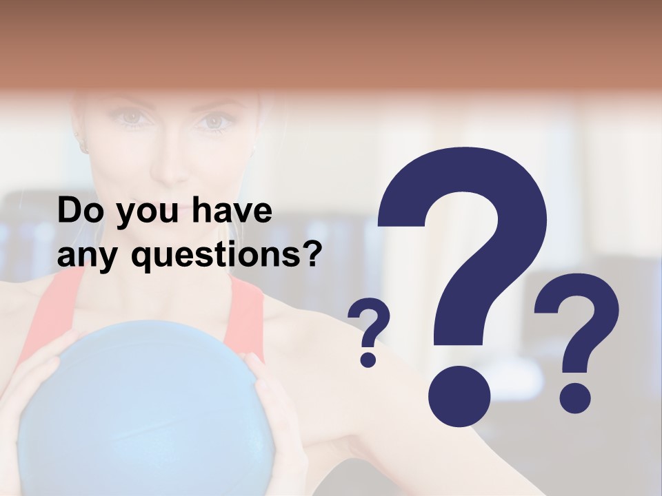 Curls Female Beauty PowerPoint Template