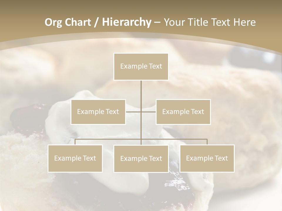 Sweet Dessert Closeup PowerPoint Template