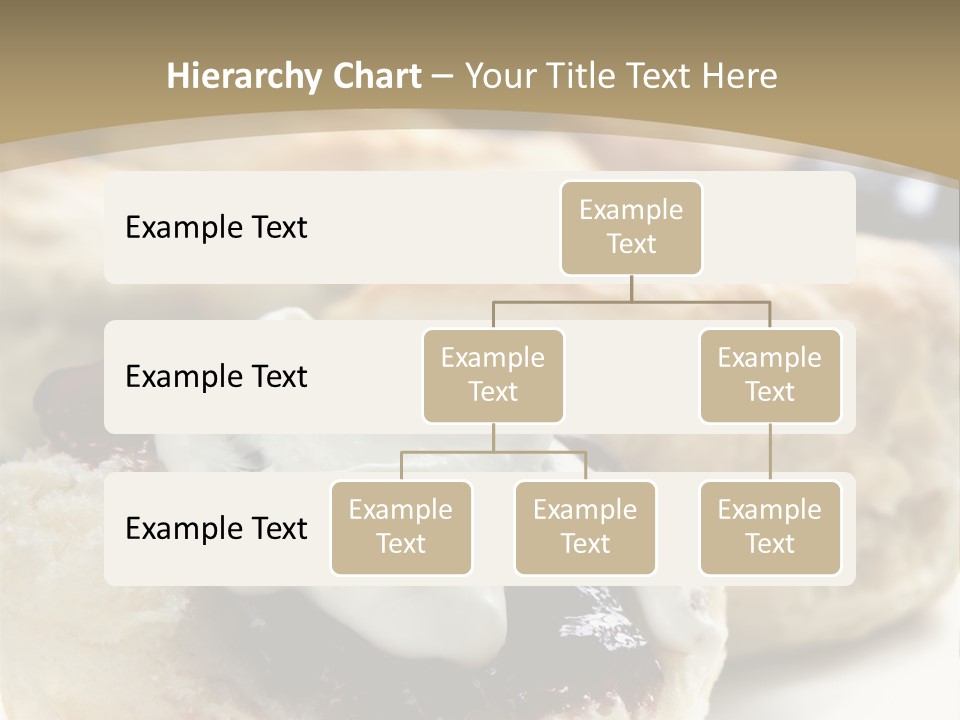 Sweet Dessert Closeup PowerPoint Template