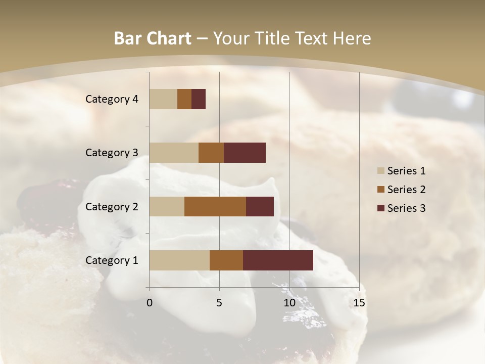 Sweet Dessert Closeup PowerPoint Template