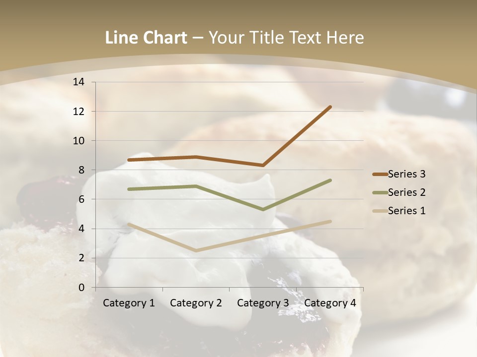 Sweet Dessert Closeup PowerPoint Template
