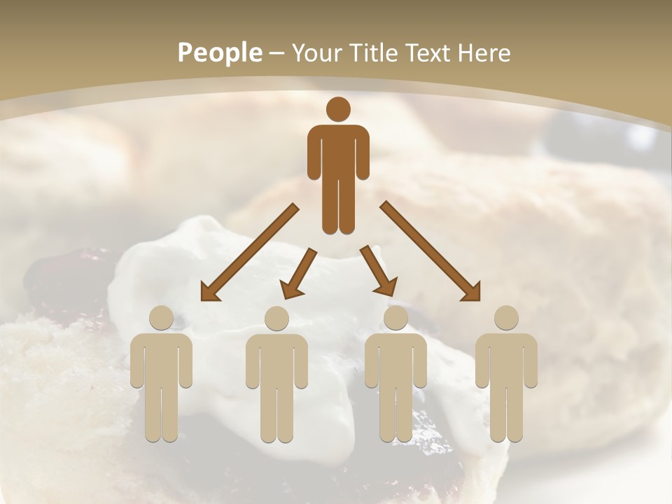 Sweet Dessert Closeup PowerPoint Template