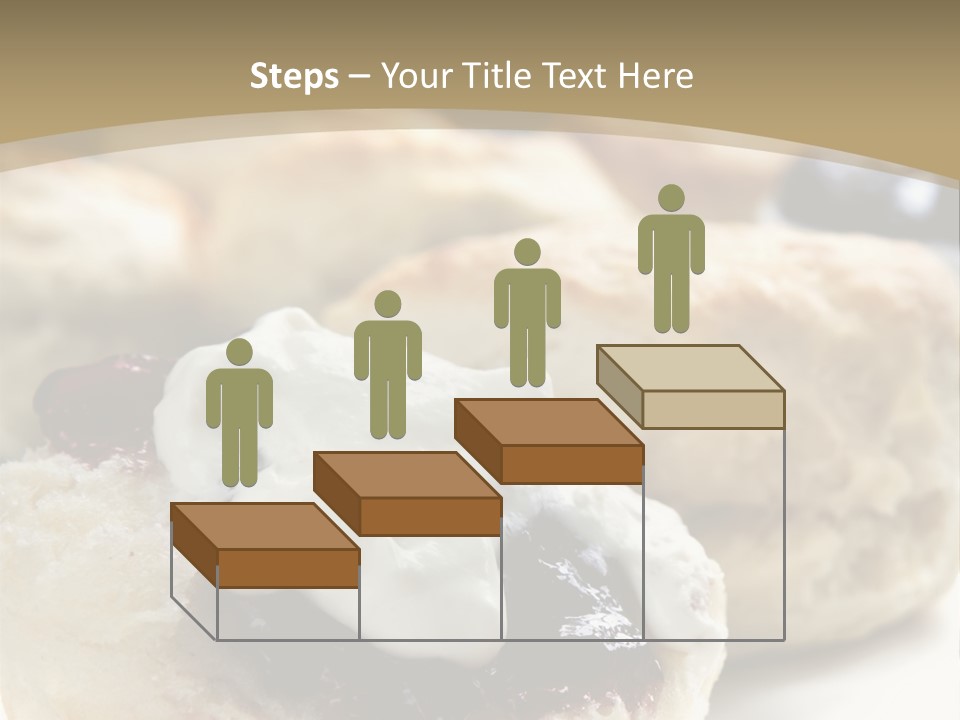 Sweet Dessert Closeup PowerPoint Template