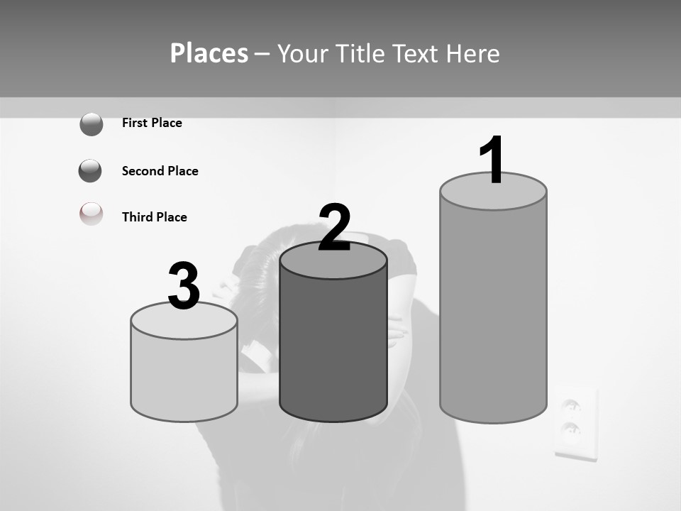 Concept Illness Stressed PowerPoint Template