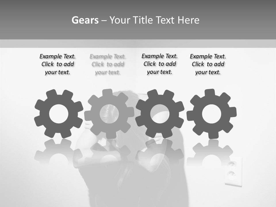 Concept Illness Stressed PowerPoint Template