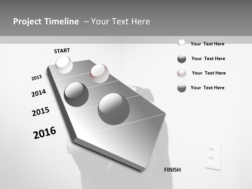 Concept Illness Stressed PowerPoint Template