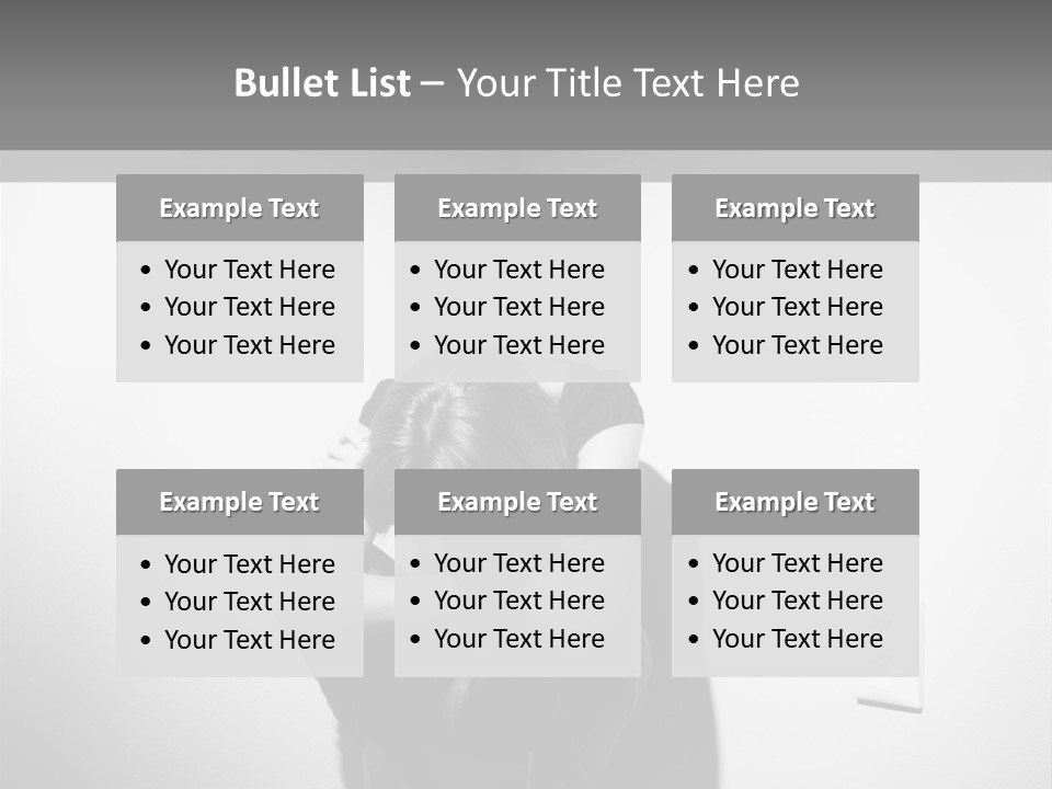 Concept Illness Stressed PowerPoint Template