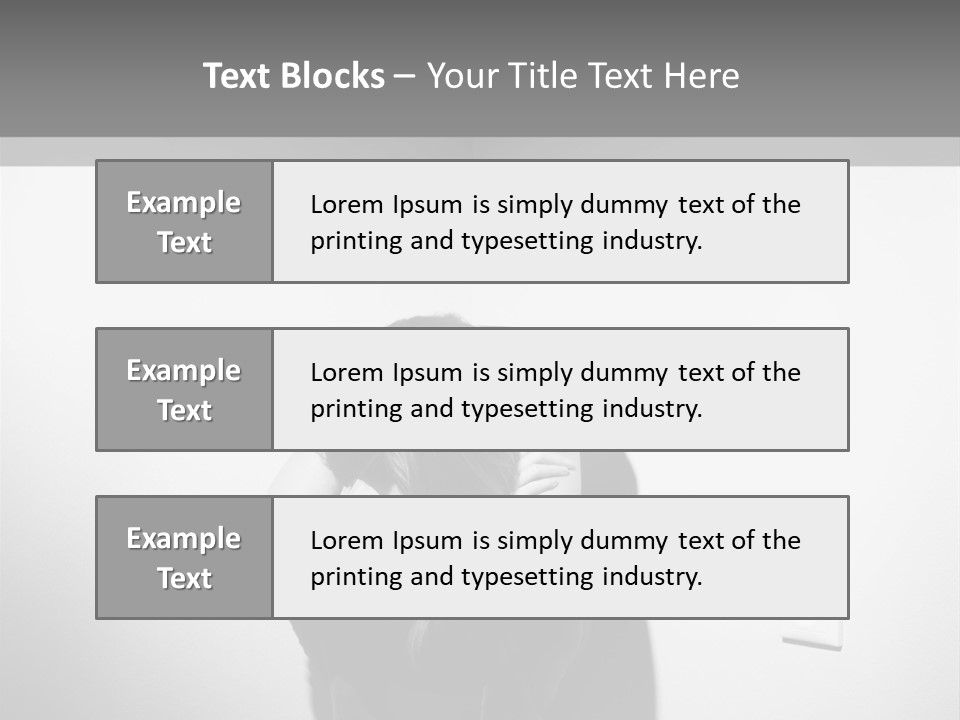 Concept Illness Stressed PowerPoint Template