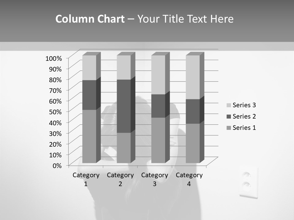 Concept Illness Stressed PowerPoint Template