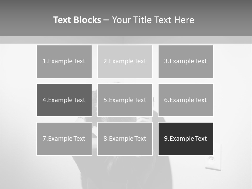 Concept Illness Stressed PowerPoint Template