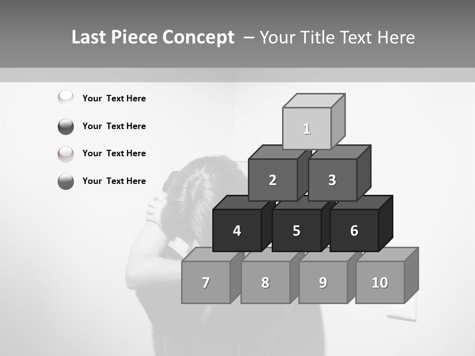 Concept Illness Stressed PowerPoint Template