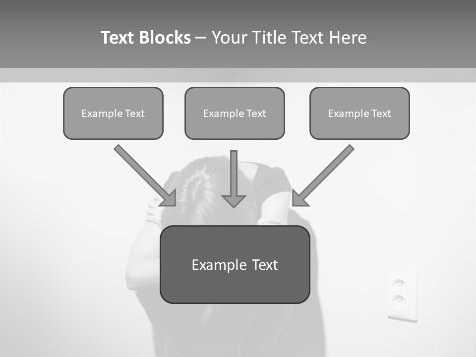 Concept Illness Stressed PowerPoint Template