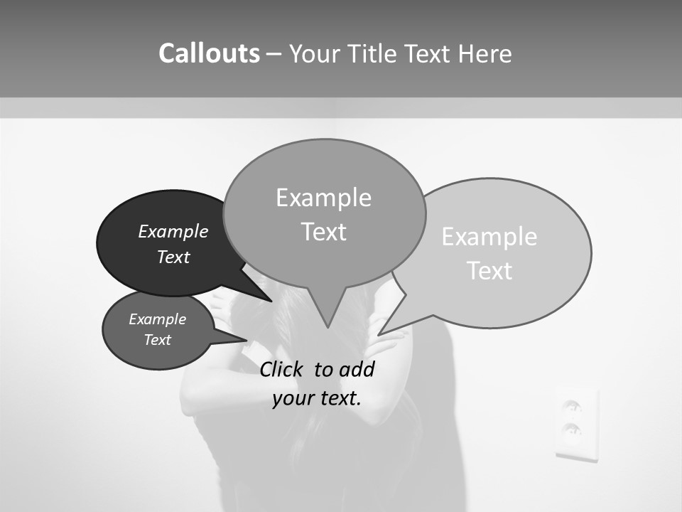 Concept Illness Stressed PowerPoint Template
